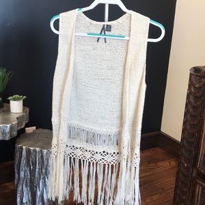 So it is Knit Fringe Vest